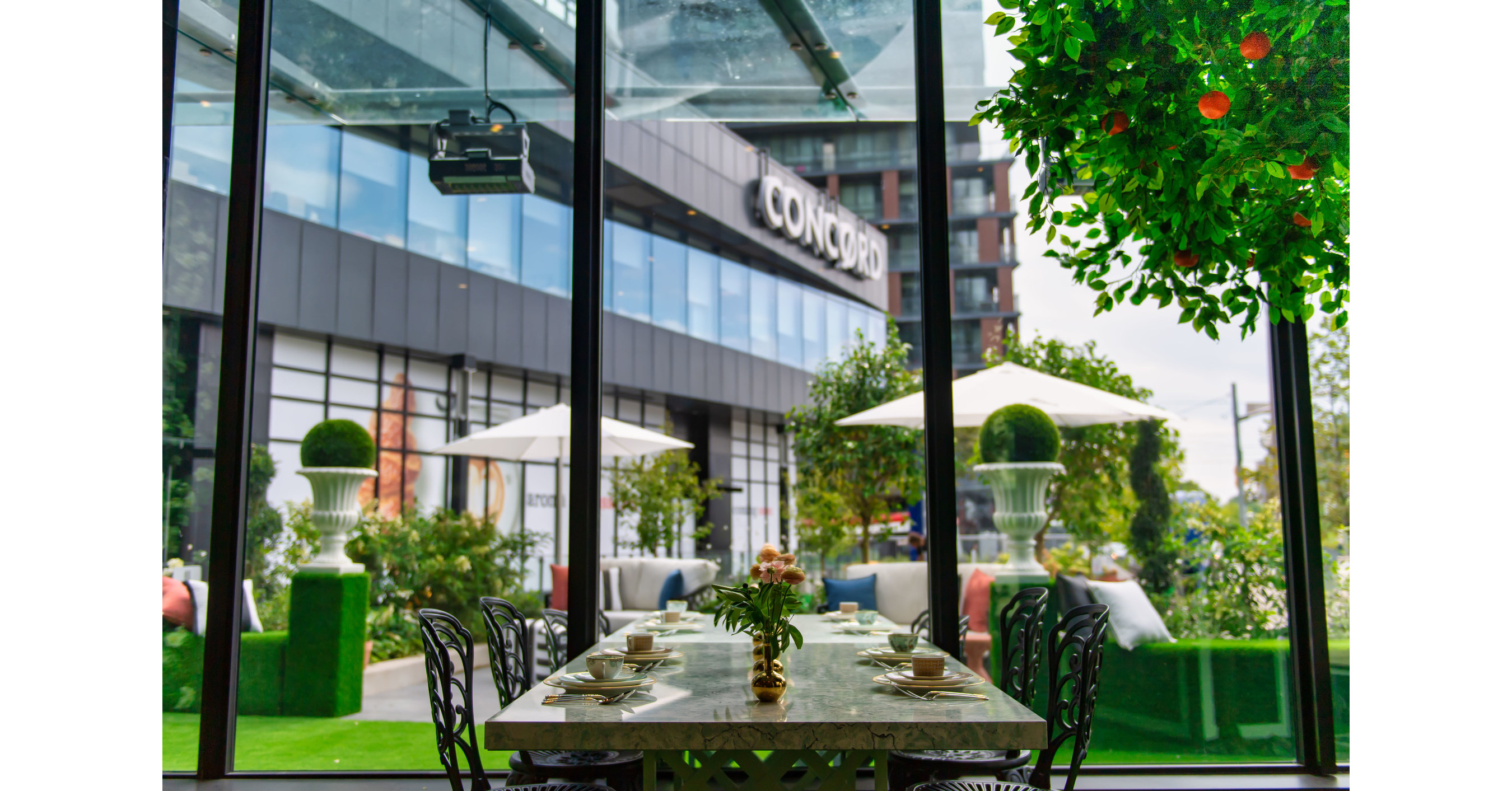 Concord's Secret Garden Oasis PopsUp in Downtown Toronto