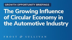 Frost &amp; Sullivan Reveals Growth Opportunities in the Automotive Circular Economy