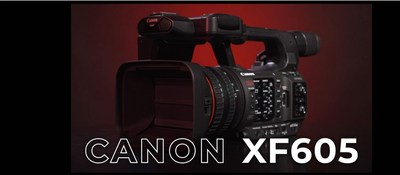 Canon Announces XF605 4K UHD Pro Camcorder