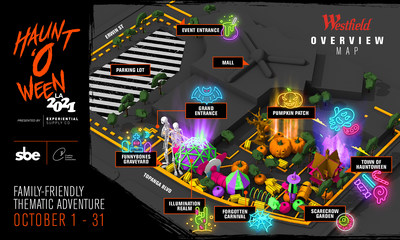 Hauntoween 2021, a family-friendly thematic adventure, will be open nightly from October 1 - 31.