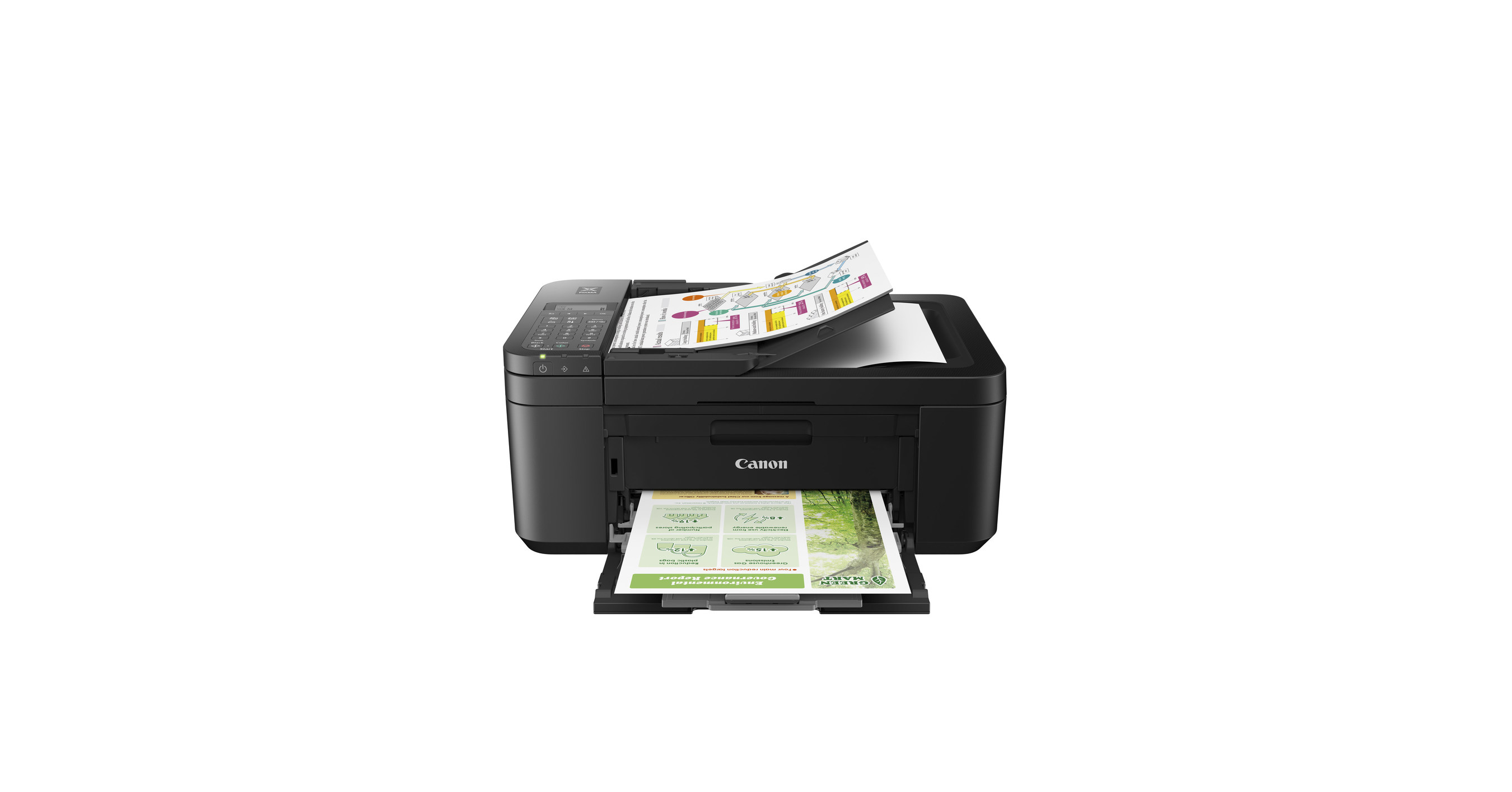 Canon PIXMA TR4720 Wireless All-In-One Inkjet Printer with Fax, Eligible  for PIXMA Print Plan Ink Subscription Service