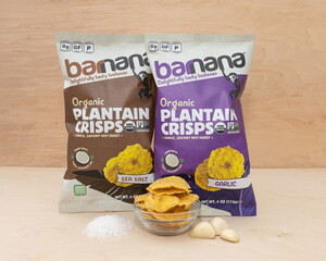 Barnana® Snacks Introduces Organic Plantain Crisps