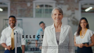 A still image from one of Selective's "Your Passion, Our Purpose" campaign TV spots represents one of many market segments within Selective’s areas of expertise, and features talent reflecting the diversity of Selective customers, agents and employees.