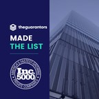 TheGuarantors named to the Inc. 5000 List of fastest-growing companies