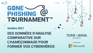 Terranova Security annonce l'ouverture des inscriptions pour la troisième édition du Gone Phishing Tournament et du Rapport d'analyse comparative sur l'hameçonnage