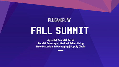 Plug and Play announces the startups selected for their Fall 2021 Batches.