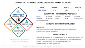 Global Industry Analysts Predicts the World Cloud Content Delivery Network (CDN) Market to Reach $16.3 Billion by 2026