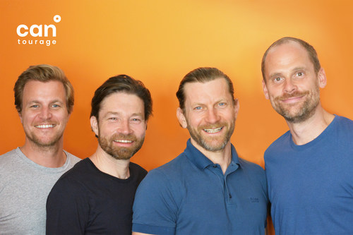 The Cantourage Executive Team: Philip Schetter, Dr Florian Holzapfel, Norman Ruchholtz, Patrick Hoffmann.