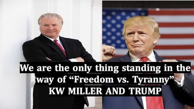 KW Miller and Trump