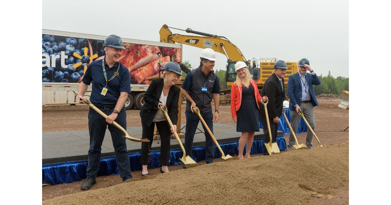 Walmart Canada breaks ground on new distribution centre in New Brunswick
