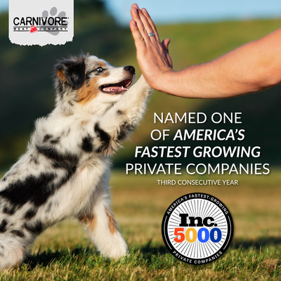 Carnivore Meat Company recognized third year in a row in Inc 5000 list