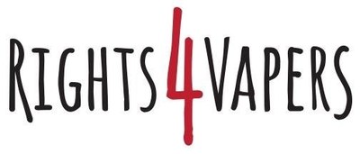 Rights4Vapers Logo (CNW Group/Rights 4 Vapers)