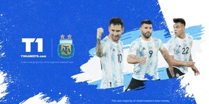 La Federazione calcistica dell'Argentina presenta T1Markets come nuovo Sponsor Digitale