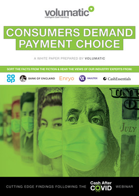 Volumatic's new white paper shares the latest consumer research that highlights consumers are demanding payment choice