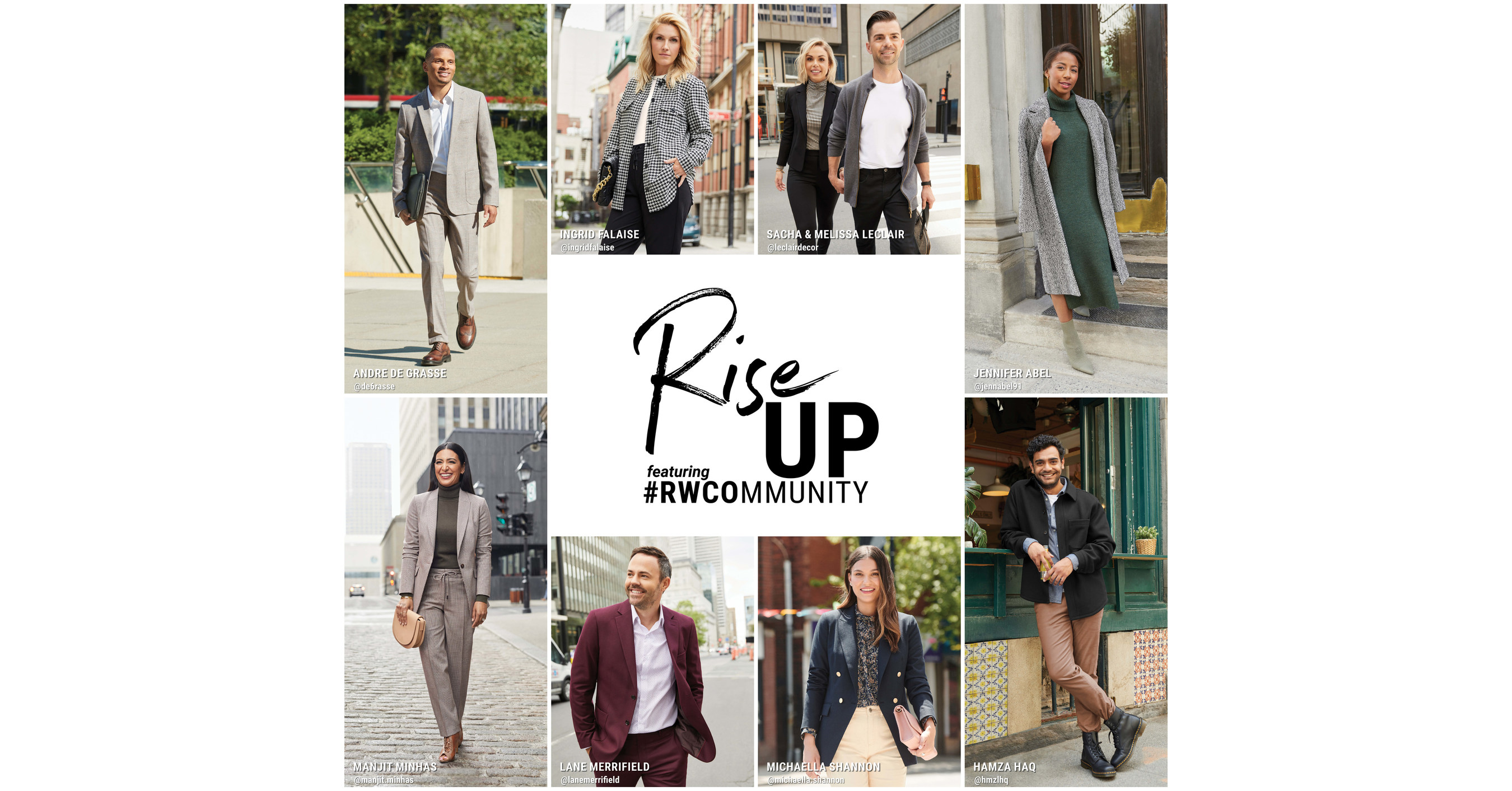 RW&CO taps star-studded Canadian cast for fall 2019 campaign