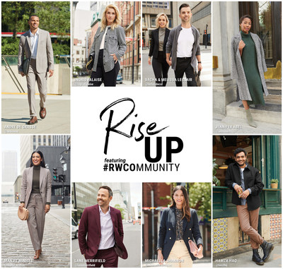 RW&CO.'s Fall 2021 "Rise Up" campaign with nine Canadian ambassadors (CNW Group/Reitmans (Canada) Limited)