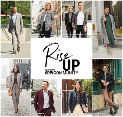 RW&CO.'s Fall 2021 'Rise Up' campaign with nine Canadian ambassadors (CNW Group/Reitmans (Canada) Limited)