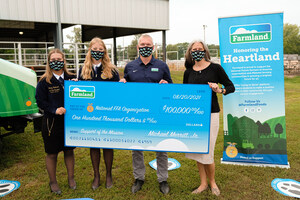 Farmland® Donates $100,000 To The National FFA Organization To Help Support The Future Of Farming And America's Food Supply