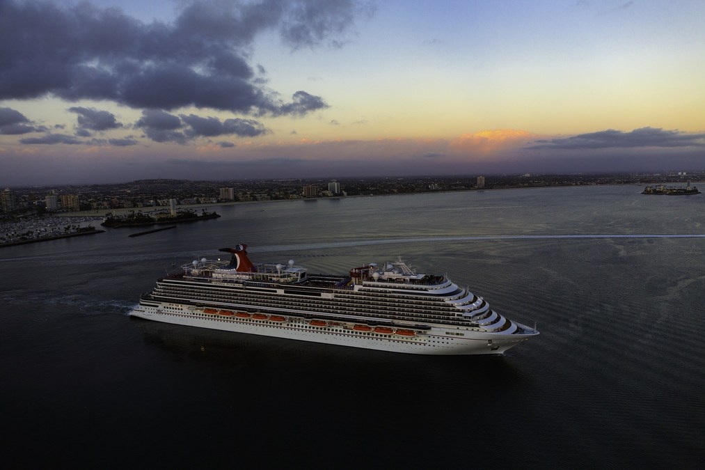Carnival Cruise Line Sets Sail On First Cruise From California