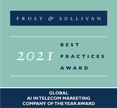 2021 Global AI in Telecom Marketing Company of the Year Award