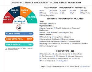 New Study from StrategyR Highlights a $3.9 Billion Global Market for Cloud Field Service Management by 2026