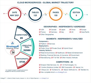 New Study from StrategyR Highlights a $2.6 Billion Global Market for Cloud Microservices by 2026