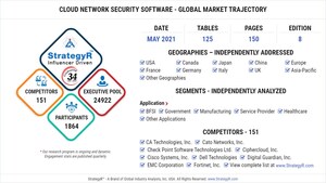 New Study from StrategyR Highlights a $20.5 Billion Global Market for Cloud Network Security Software by 2026