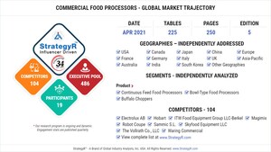 New Study from StrategyR Highlights a $289.8 Million Global Market for Commercial Food Processors by 2026
