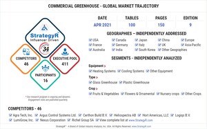 New Analysis from Global Industry Analysts Reveals Steady Growth for Commercial Greenhouse, with the Market to Reach $41.2 Billion Worldwide by 2026