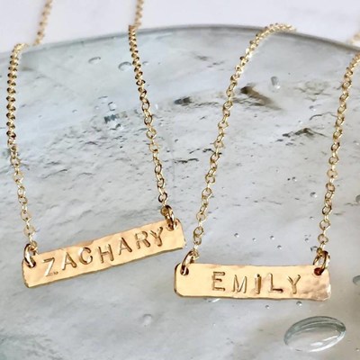 Name Plate Necklaces on usastrong.IO