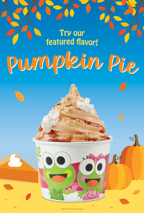 sweetFrog's Pumpkin Pie frozen yogurt