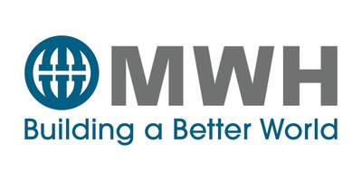 .MWH construction Logo