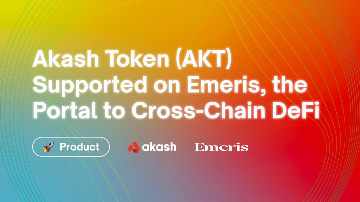 Akash Network Announces its Utility Token (AKT) is Supported by a Second  Decentralized Exchange
