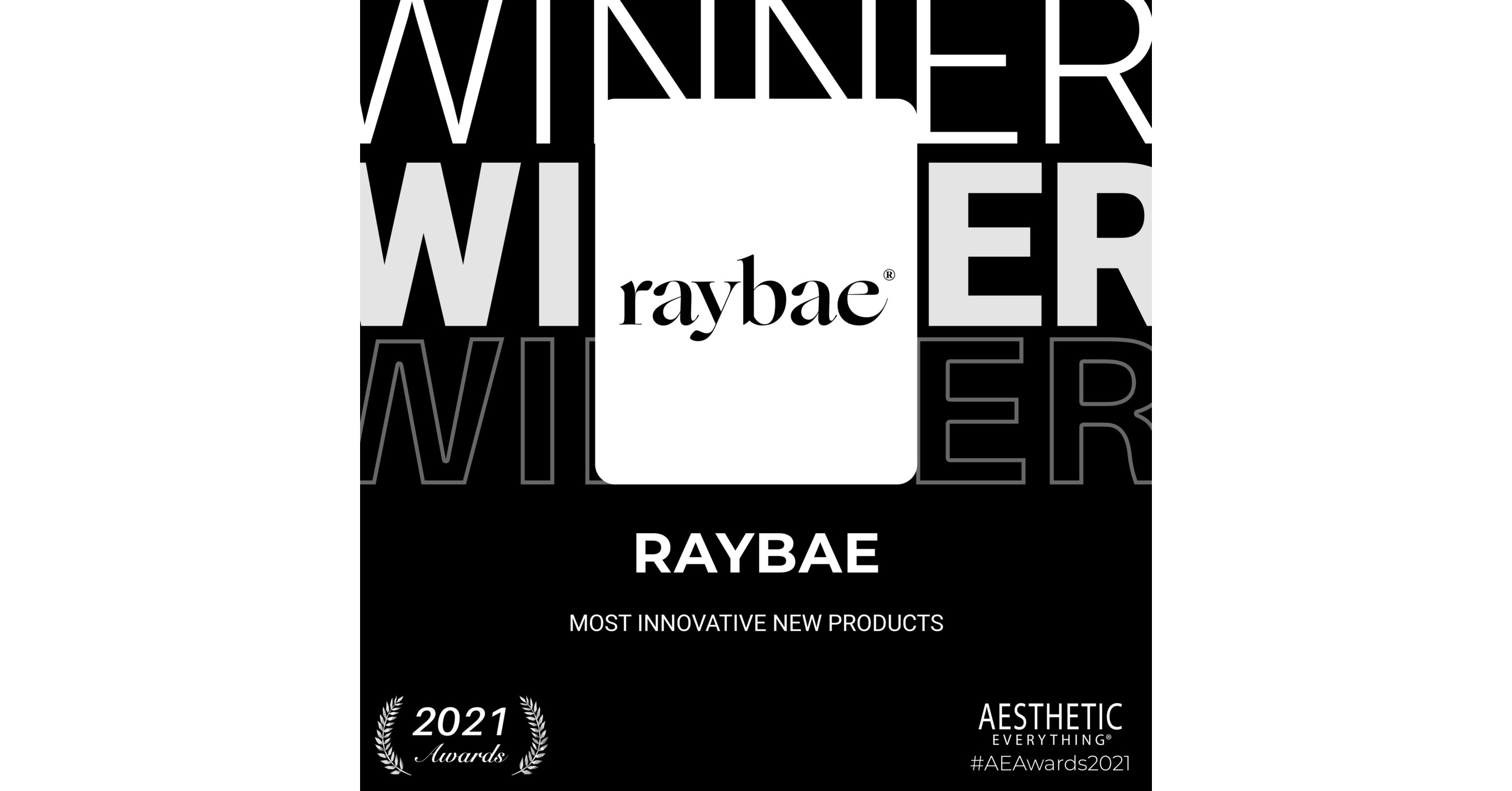 Raybae Receives "Most Innovative New Products" in the 2021 Aesthetic