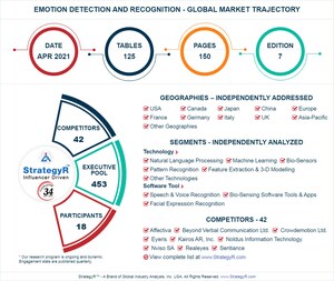 New Study from StrategyR Highlights a $137.2 Billion Global Market for Emotion Detection and Recognition by 2026