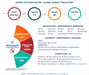 A $43.3 Billion Global Opportunity for Energy Efficient Motor by 2026 - New Research from StrategyR