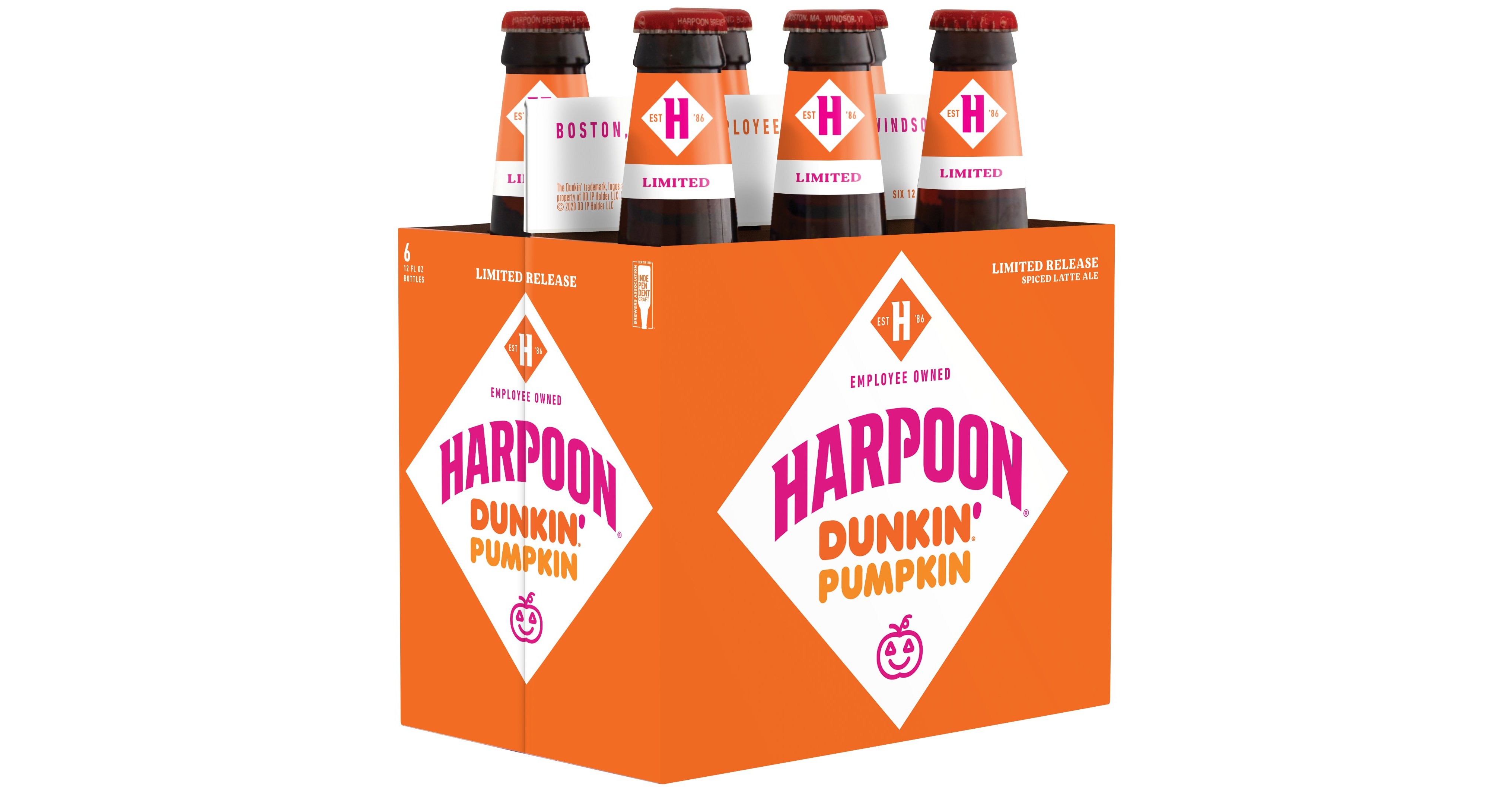 Harpoon Brewery and Dunkin' Craft Three New Beers for Fall
