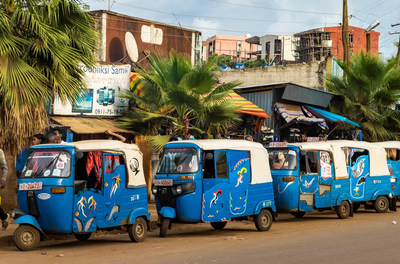 "Tuk Tuks in Ethiopia"