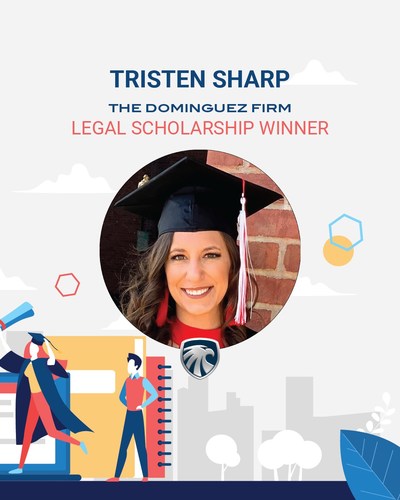 Legal Scholarship Winner Tristen Sharp