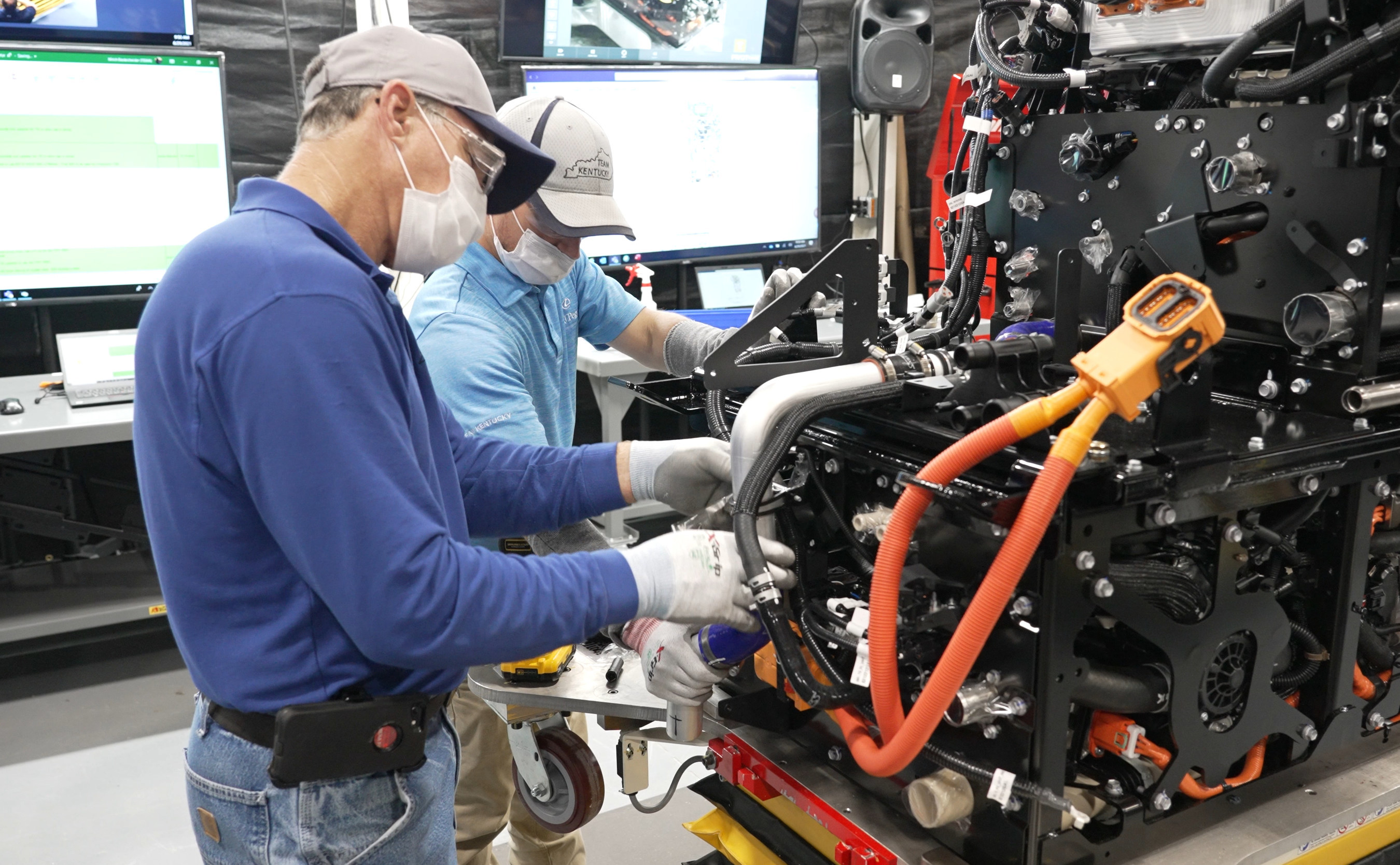Toyota Motor Manufacturing Kentucky will begin assembling integrated dual fuel cell (FC) modules destined for use in hydrogen-powered, heavy-duty commercial trucks.