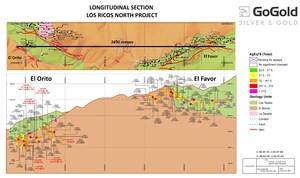 GoGold Drills 1,197 g/t AgEq over 1.2m within 73.7m of 101 g/t AgEq at El Orito in Los Ricos North