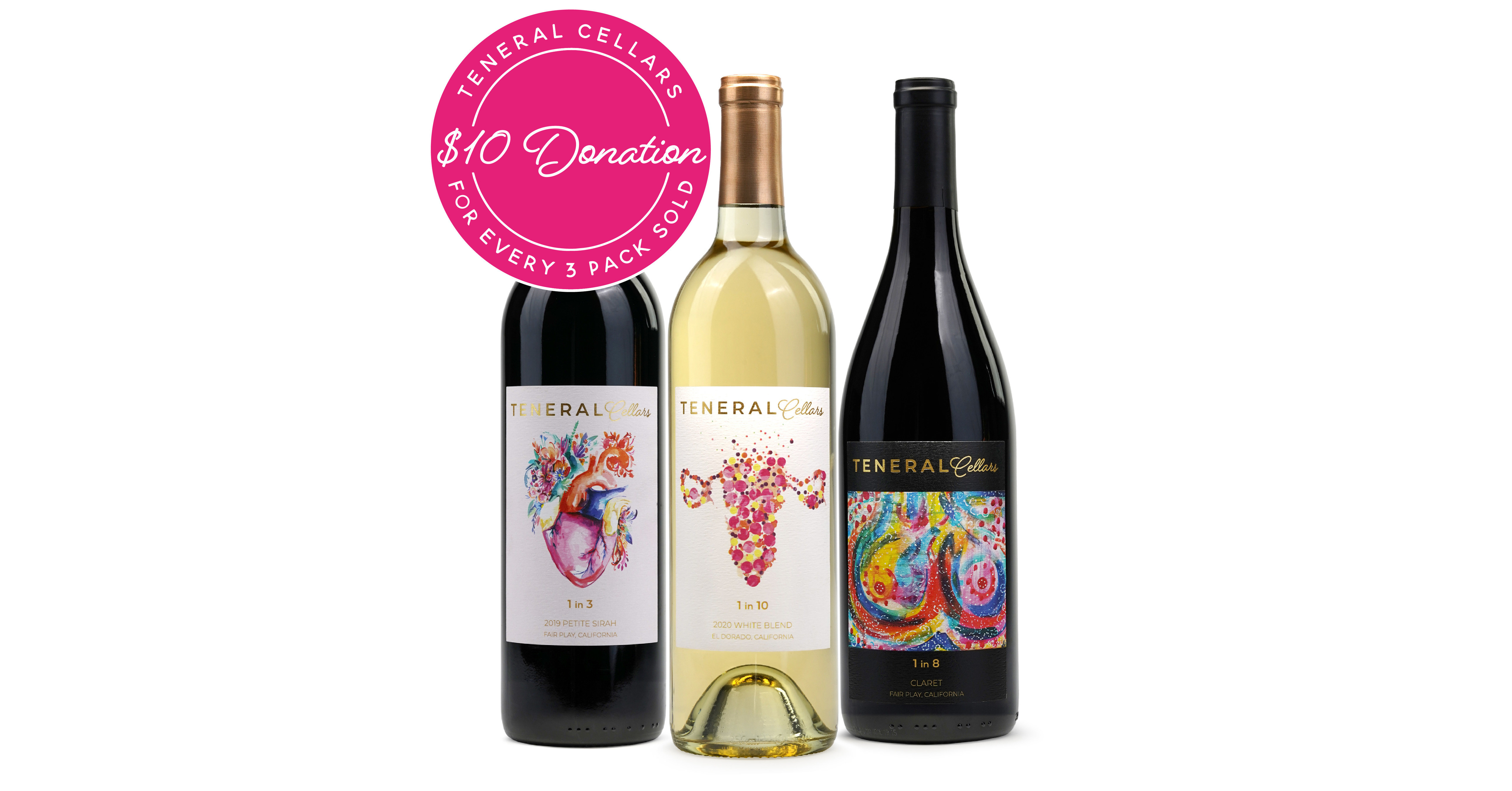 Teneral Cellars Launches Healthy Women, Healthy World Wine Collection