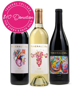 Teneral Cellars Launches Healthy Women, Healthy World Wine Collection Supporting the Endometriosis Foundation of America