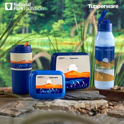 Tupperware and the National Park Foundation have expanded their partnership to include four limited-edition products that will help adventure-goers keep parks fresh and waste-free with designs inspired by parks around the country.
