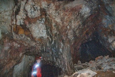 Figure 3: Underground Workings at La Escarcha, Golden Hill Property (CNW Group/Mantaro Silver Corp.)