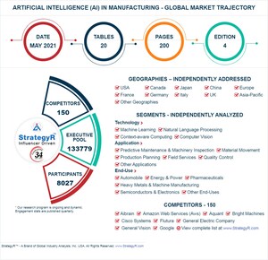 A $14.9 Billion Global Opportunity for Artificial Intelligence (AI) in Manufacturing by 2026 - New Research from StrategyR