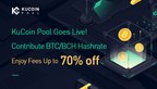 KuCoin Pool Brings Efficient Mining and Lower Fee to Miners Globally