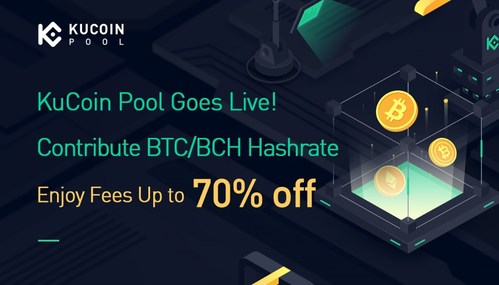 KuCoin Pool goes live today!