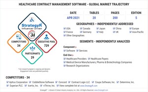 New Study from StrategyR Highlights a $2.7 Billion Global Market for Healthcare Contract Management Software by 2026