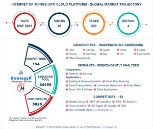 Valued to be $13.8 Billion by 2026, Internet of Things (IoT) Cloud Platform Slated for Robust Growth Worldwide